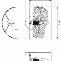 Бра Maytoni Farn H428-WL-01-WG | фото 6