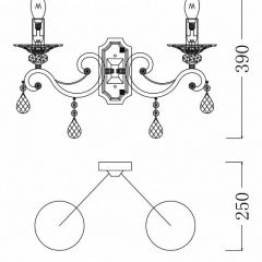 Бра Maytoni Grace ARM247-02-G | фото 4