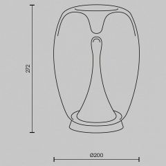 Настольная лампа декоративная Maytoni Halo MOD282TL-L15G3K1 | фото 3